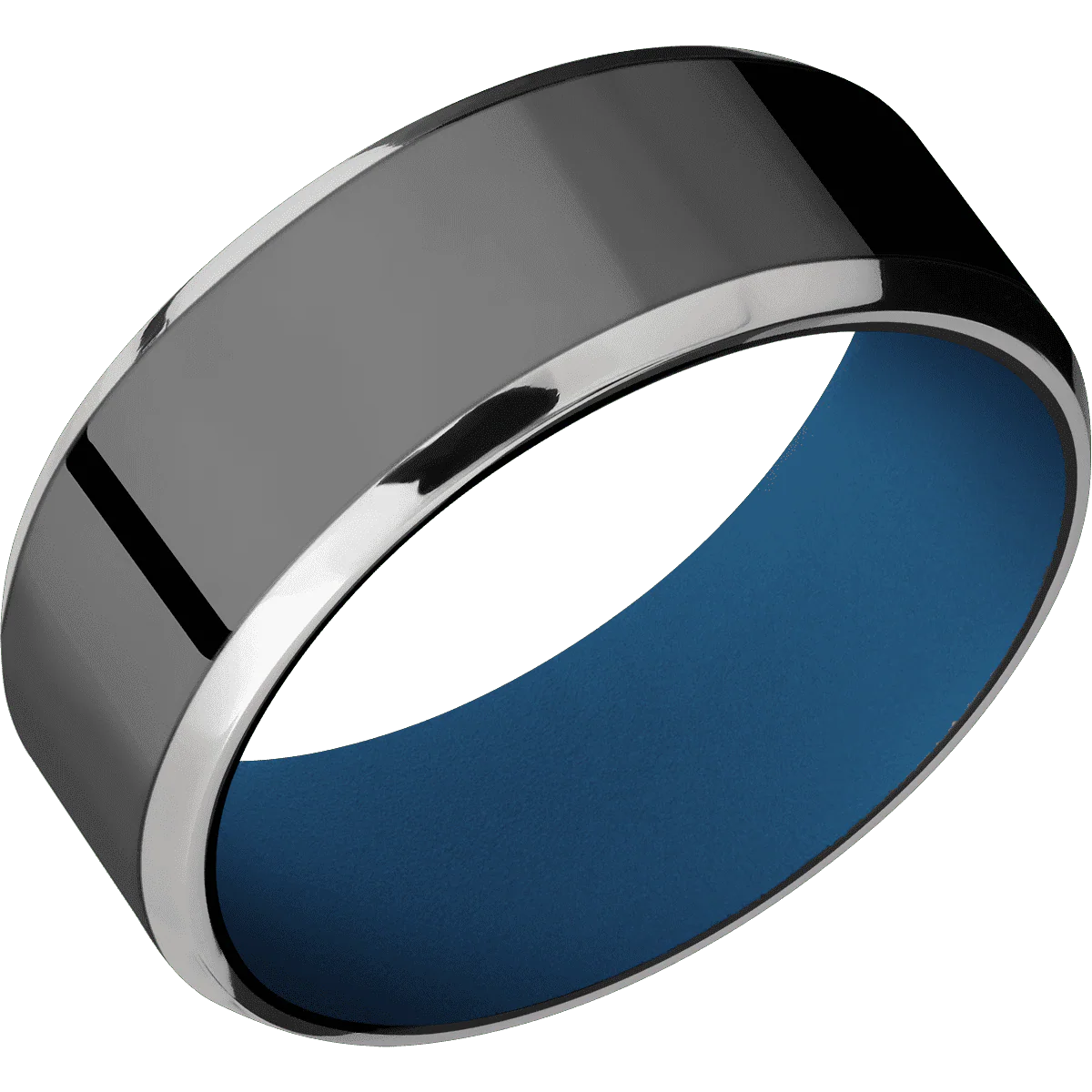 Zirconium + Polish , Polish Finish + Ridgeway Blue - Image 2