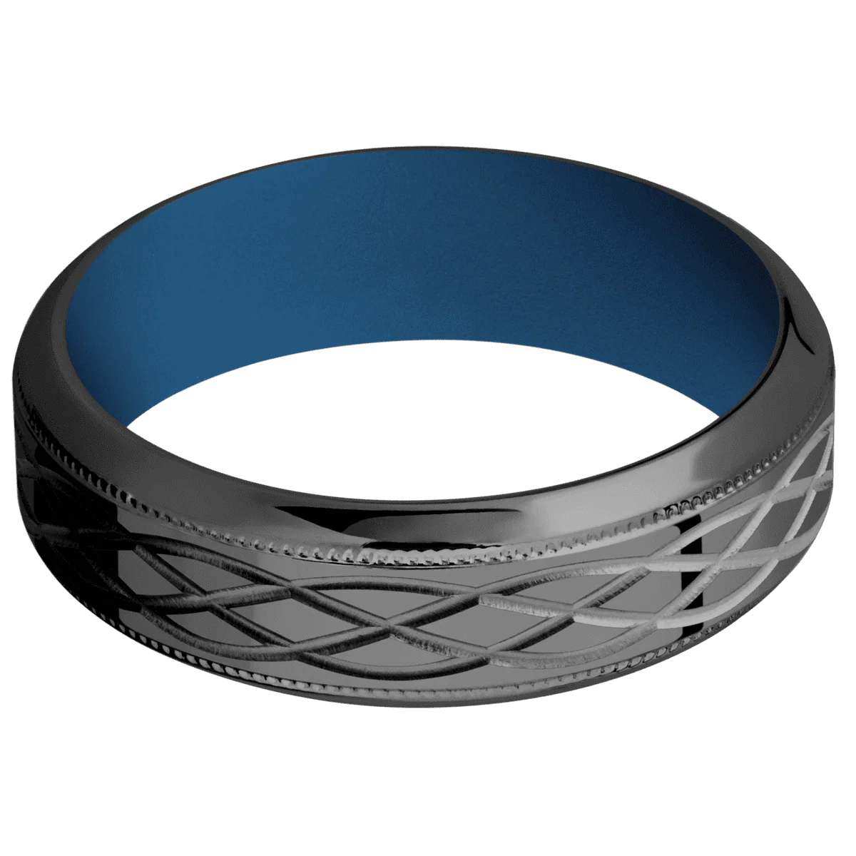 Zirconium + Polish , Polish Finish + Ridgeway Blue - Image 3
