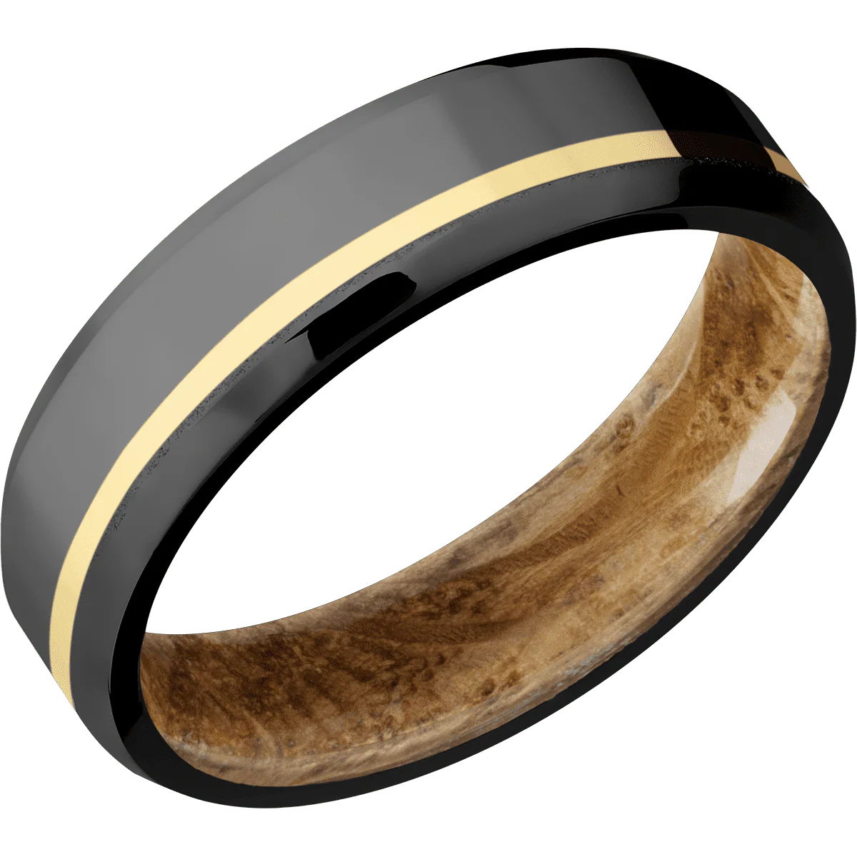 Zirconium + Polish , Polish Finish + Whiskey Barrel - Image 2