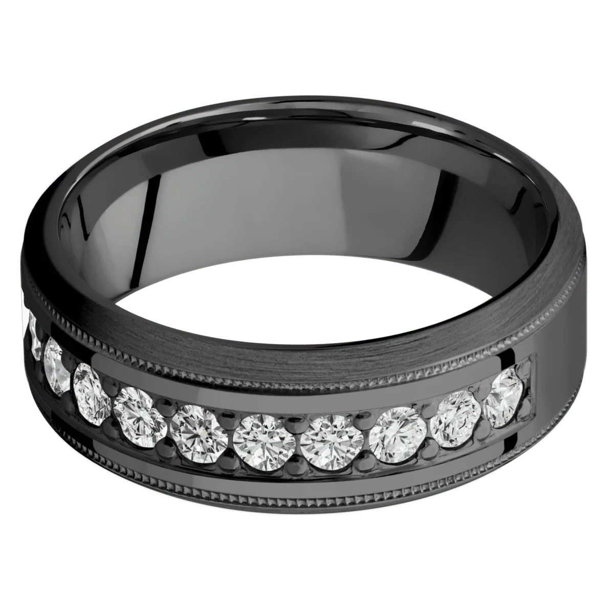 Zirconium + Polish , Satin Finish - Image 3