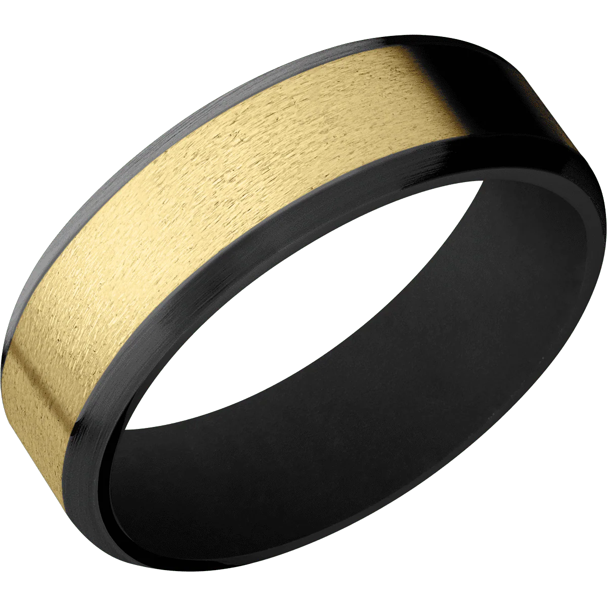 Zirconium + Polish , Satin Finish + Black - Image 2