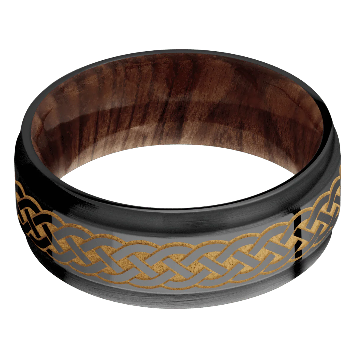 Zirconium + Polish , Satin Finish + Sequoia - Image 3
