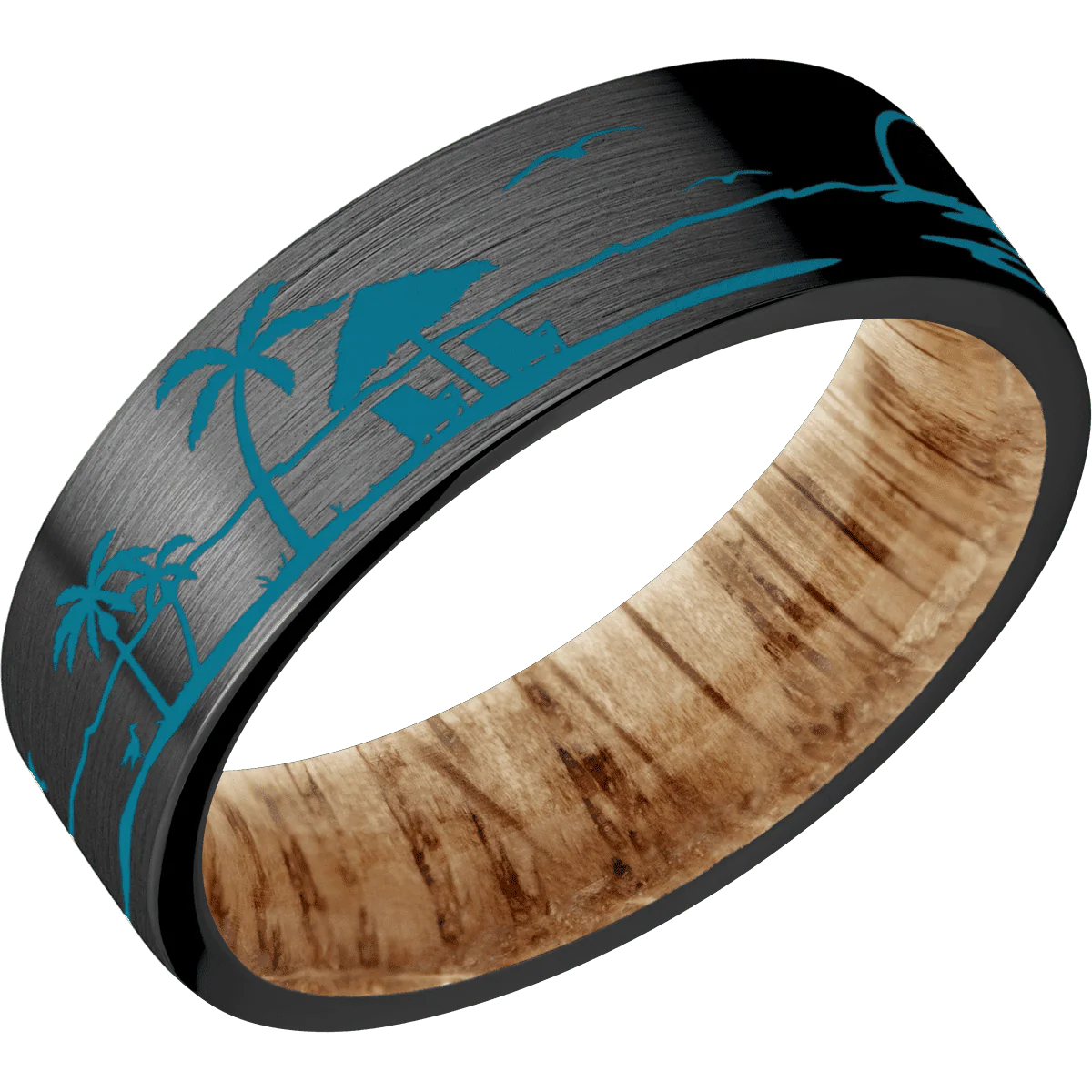 Zirconium + Satin Finish + Natural Oak - Image 2