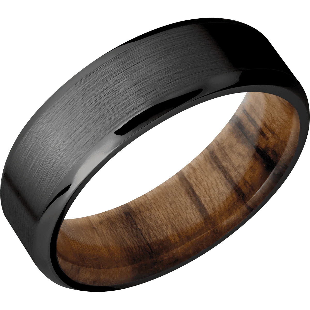 Zirconium + Satin , Polish Finish + Teak - Image 2