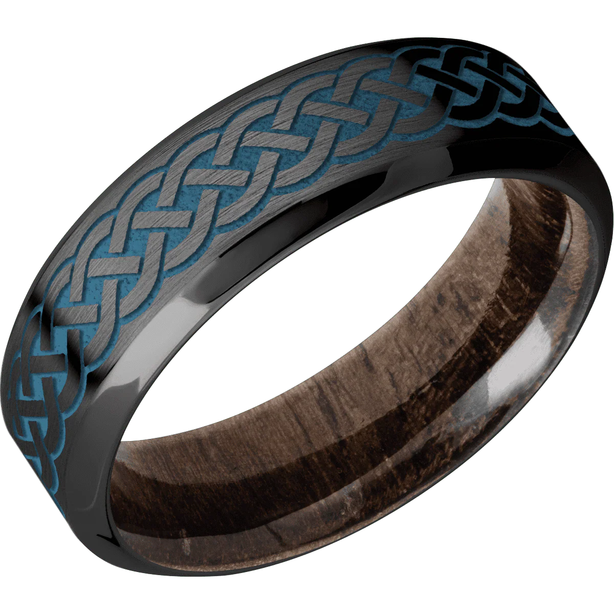 Zirconium + Satin , Polish Finish + Walnut - Image 2