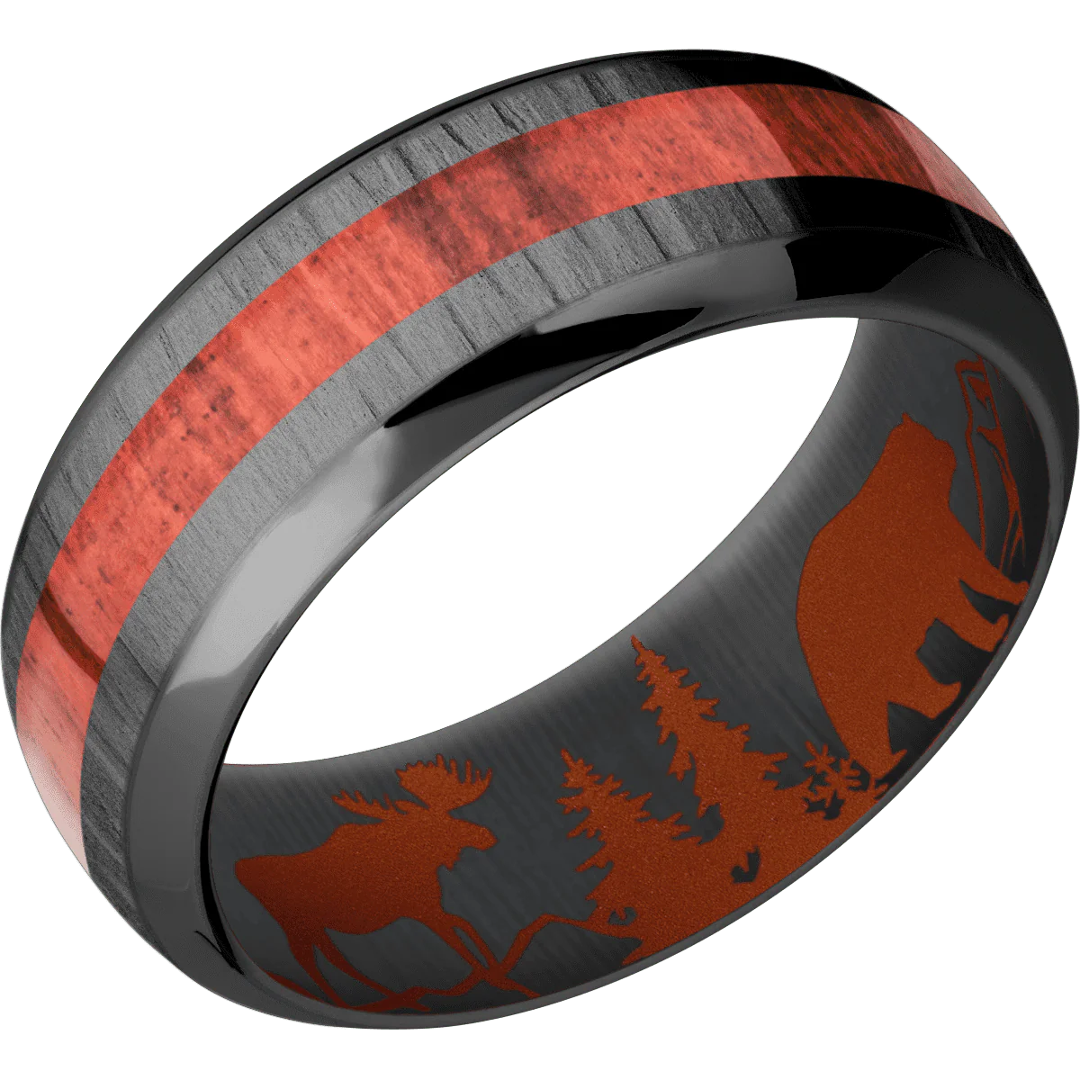 Zirconium + Treebark1 , Polish Finish + Tequila Sunrise - Image 2
